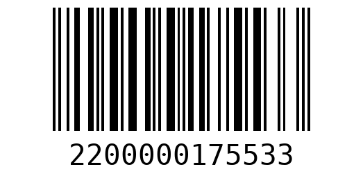 Штрихкод 2200000175533