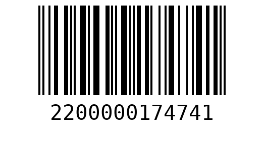 Штрихкод 2200000174741