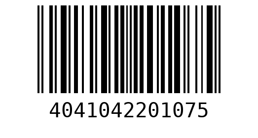 Штрихкод 4041042201075