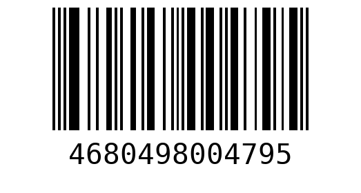 Штрихкод 4680498004795