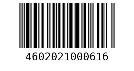 Штрихкод 4602021000616