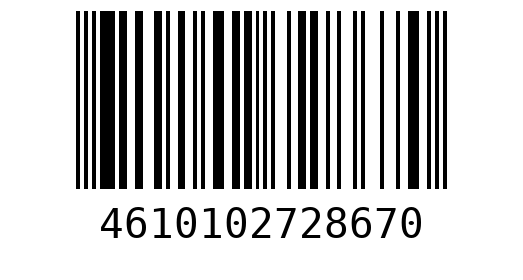 Штрихкод 4610102728670