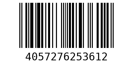 Штрихкод 4057276253612
