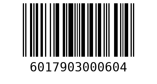 Штрихкод 6017903000604