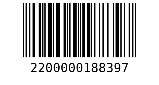 Штрихкод 2200000188397