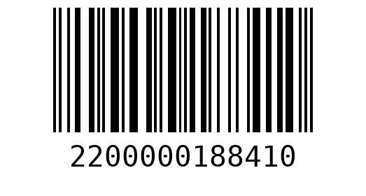 Штрихкод 2200000188410