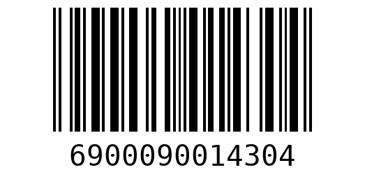 Штрихкод 6900090014304