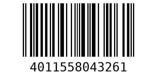 Штрихкод 4011558043261