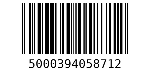 Штрихкод 5000394058712