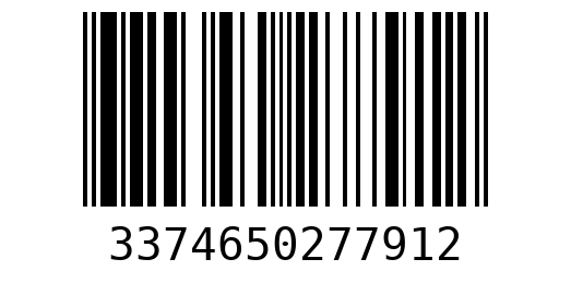 Штрихкод 3374650277912