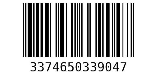 Штрихкод 3374650339047