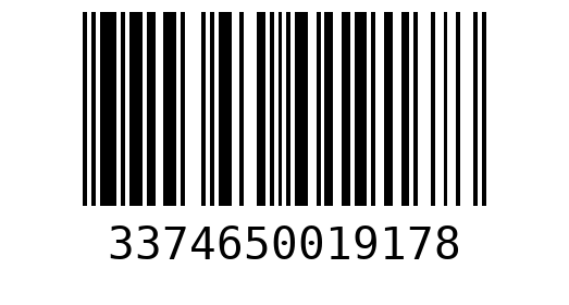 Штрихкод 3374650019178