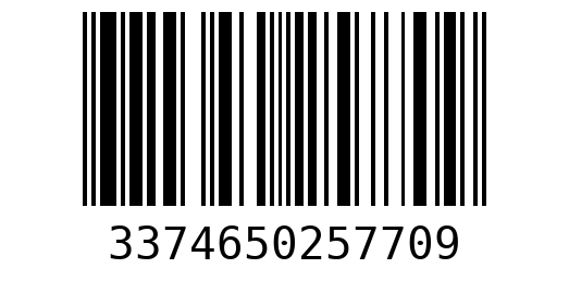 Штрихкод 3374650257709