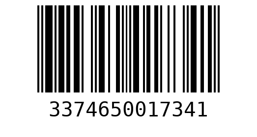 Штрихкод 3374650017341