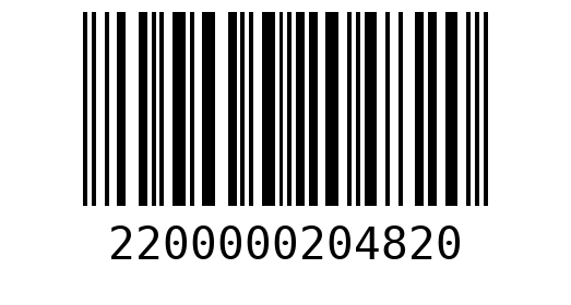 Штрихкод 2200000204820