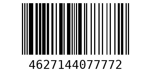 Штрихкод 4627144077772