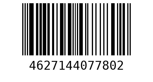 Штрихкод 4627144077802