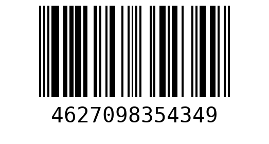 Штрихкод 4627098354349