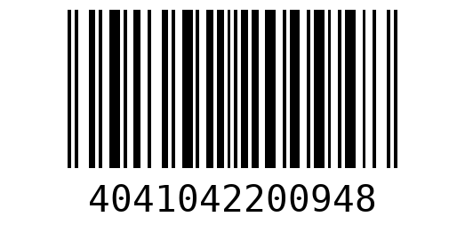 Штрихкод 4041042200948