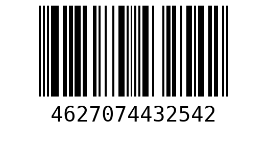 Штрихкод 4627074432542