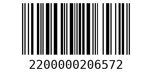 Штрихкод 2200000206572