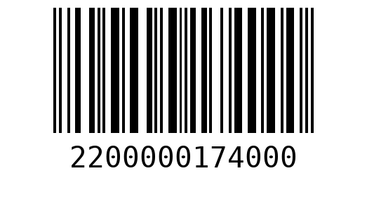 Штрихкод 2200000174000