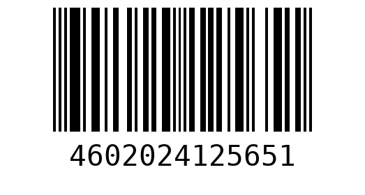 Штрихкод 4602024125651