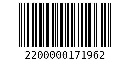 Штрихкод 2200000171962