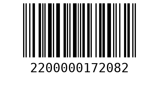 Штрихкод 2200000172082