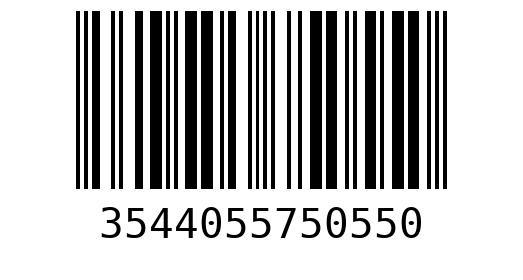 Штрихкод 3544055750550