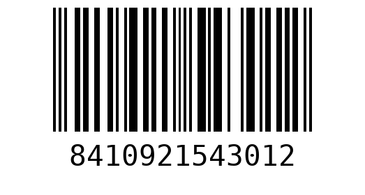 Штрихкод 8410921543012