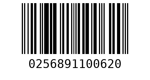 Штрихкод 025689110062