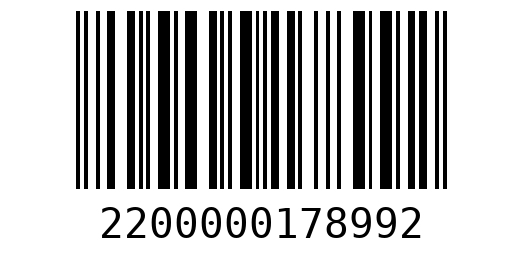 Штрихкод 2200000178992