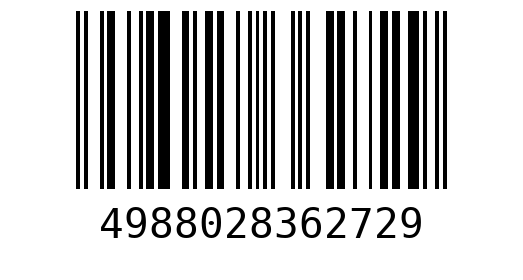 Штрихкод 4988028362729