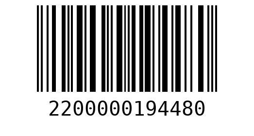 Штрихкод 2200000194480