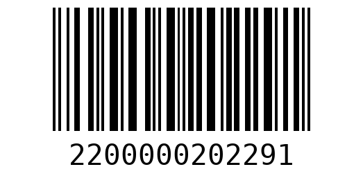 Штрихкод 2200000202291