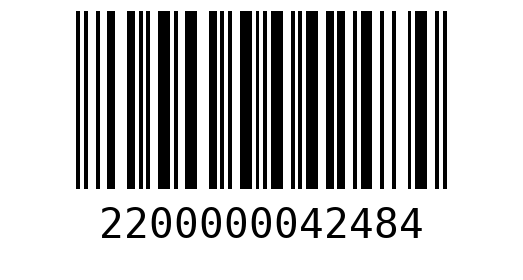 Штрихкод 2200000042484