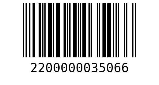 Штрихкод 2200000035066