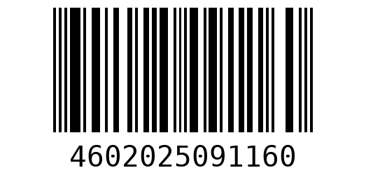 Штрихкод 4602025091160