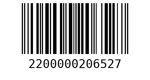 Штрихкод 2200000206527