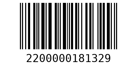 Штрихкод 2200000181329