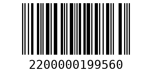 Штрихкод 2200000199560