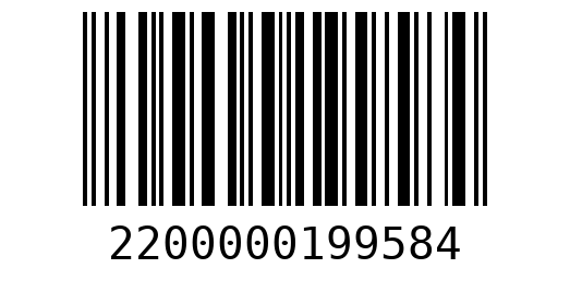 Штрихкод 2200000199584