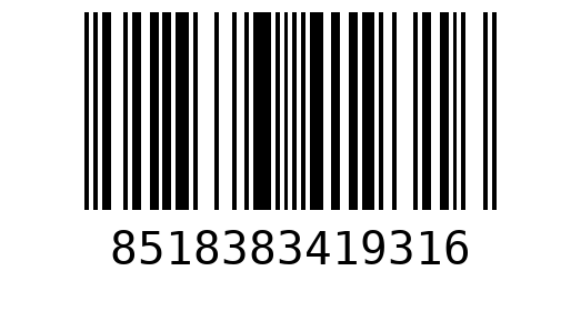 Штрихкод 8518383419316