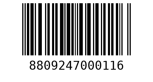Штрихкод 8809247000116