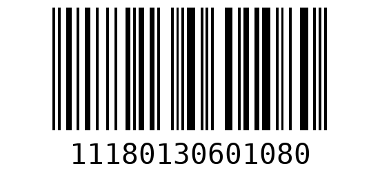 Штрихкод 11180130601085