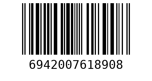 Штрихкод 6942007618908