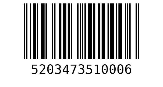 Штрихкод 5203473510006