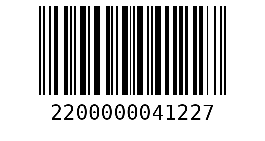 Штрихкод 2200000041227