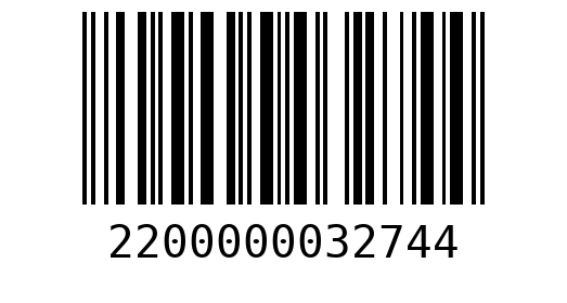 Штрихкод 2200000032744